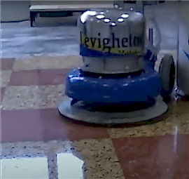 Mermer Parlaklığında Terrazzo Silim